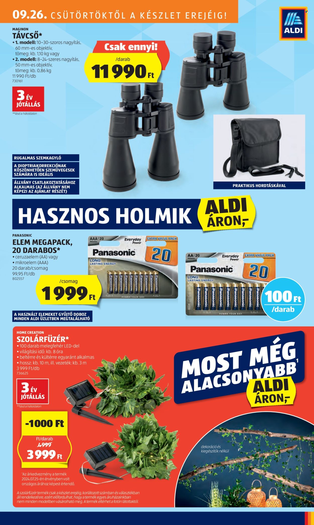 Aldi akciós újságok - 2024.09.26 - 2024.10.02. Oldal 27
