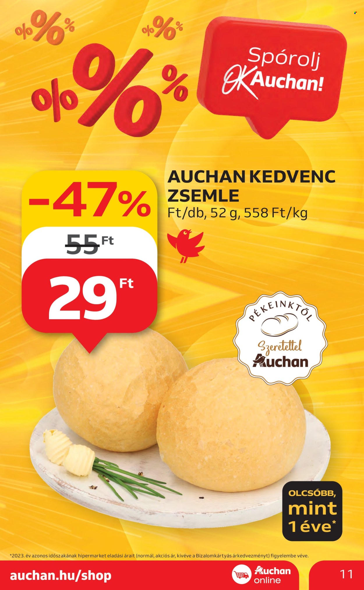 Auchan akciós újságok - 2024.09.26 - 2024.10.02. Oldal 11