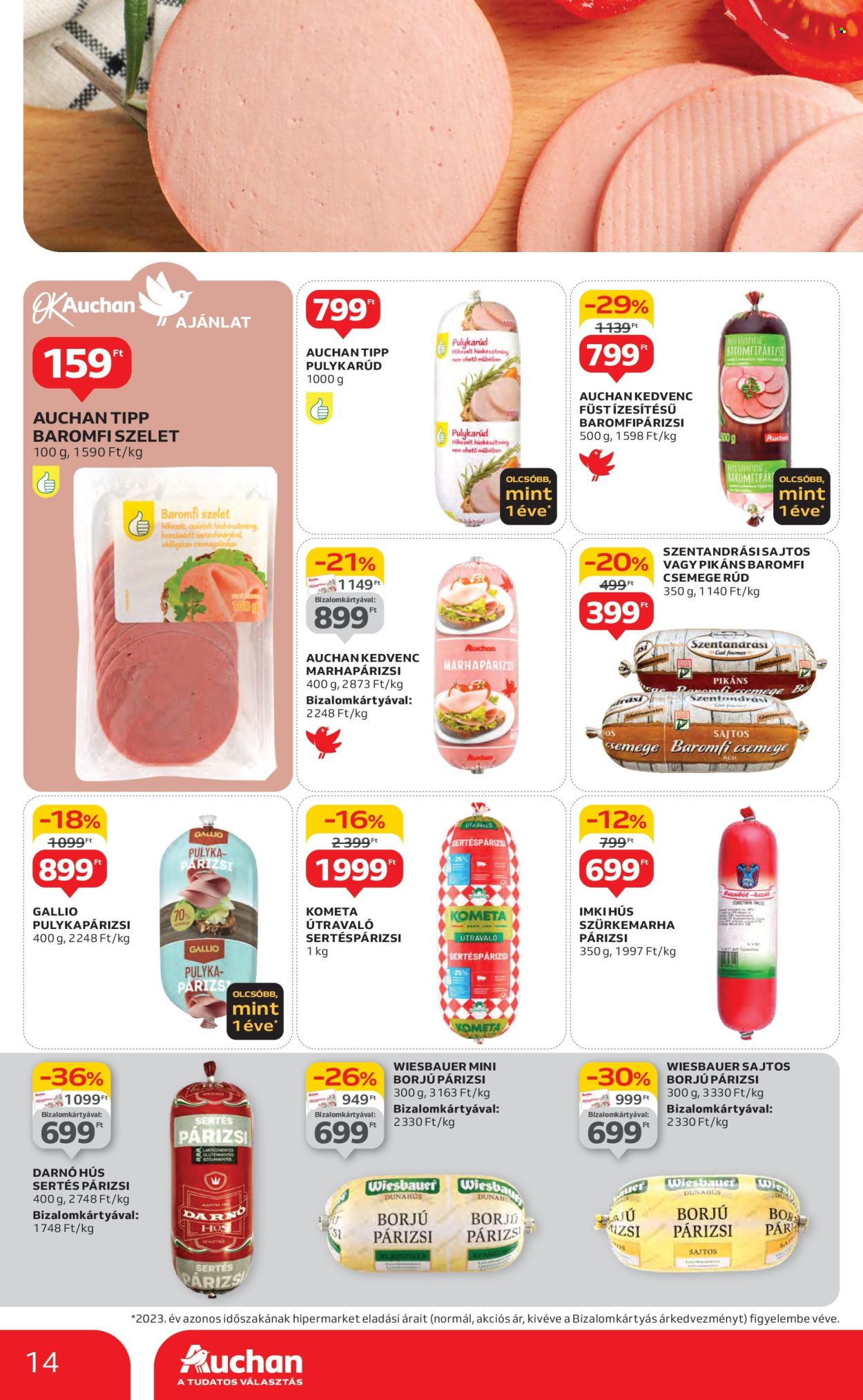 Auchan akciós újságok - 2024.09.26 - 2024.10.02. Oldal 14