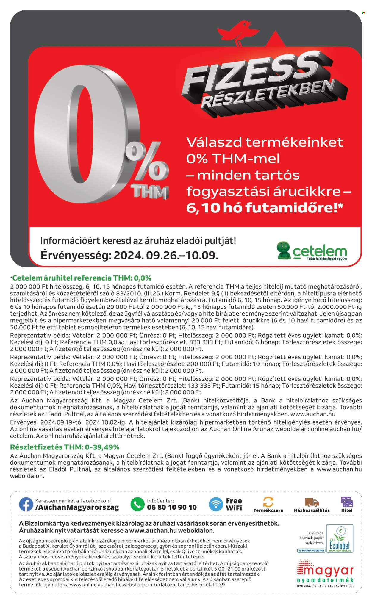 Auchan akciós újságok - 2024.09.26 - 2024.10.09. Oldal 19