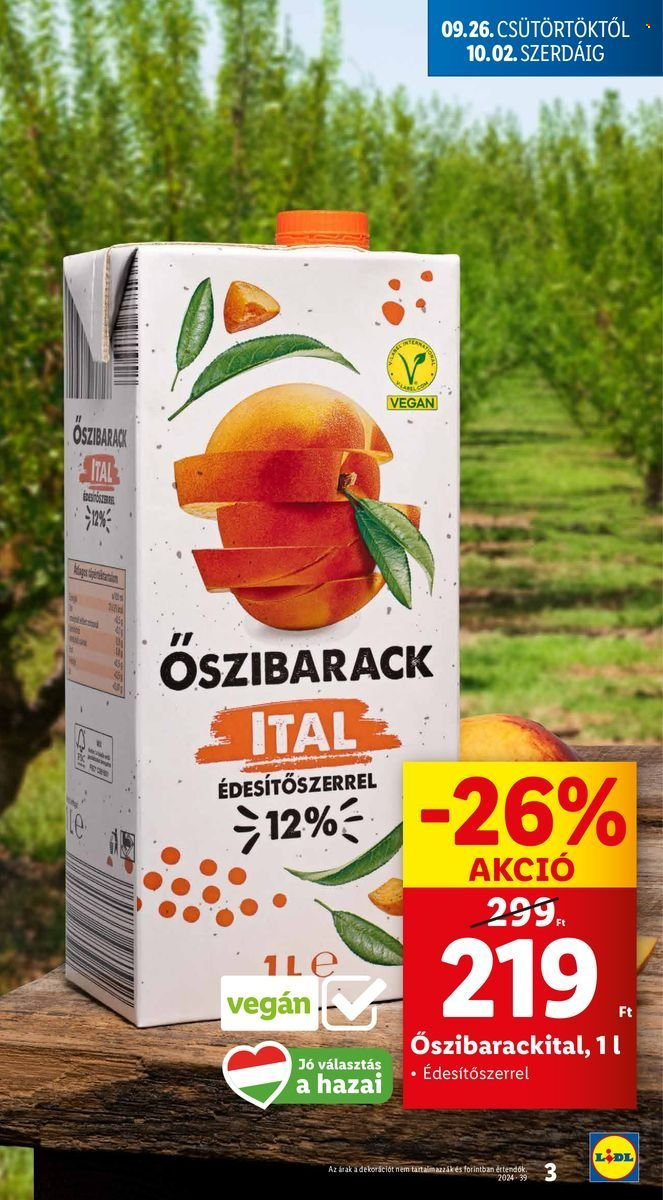 Lidl akciós újságok - 2024.09.26 - 2024.10.02. Oldal 3