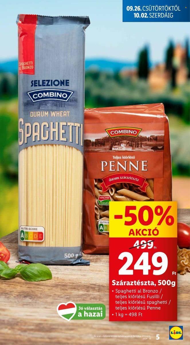 Lidl akciós újságok - 2024.09.26 - 2024.10.02. Oldal 5