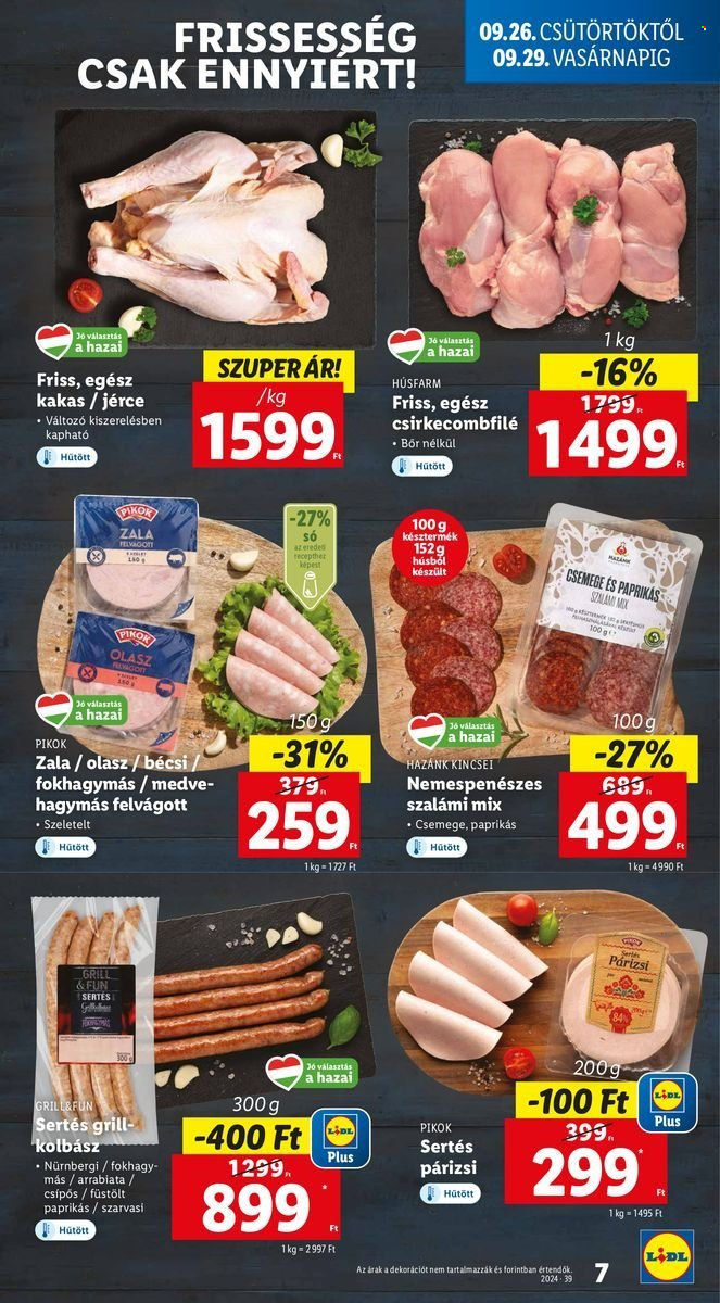 Lidl akciós újságok - 2024.09.26 - 2024.10.02. Oldal 7
