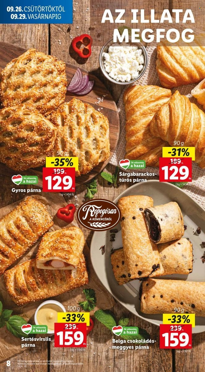 Lidl akciós újságok - 2024.09.26 - 2024.10.02. Oldal 8