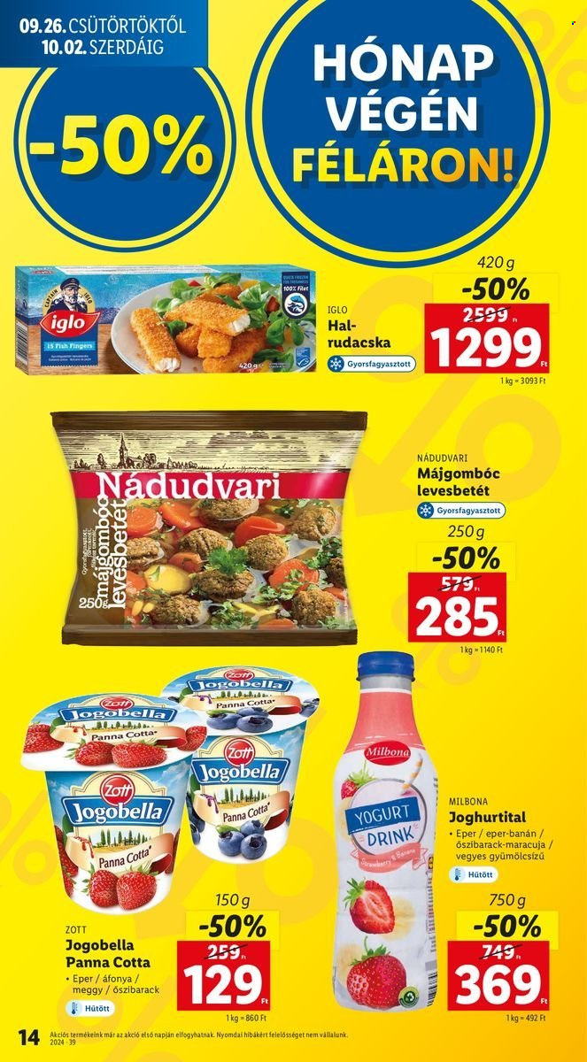 Lidl akciós újságok - 2024.09.26 - 2024.10.02. Oldal 14