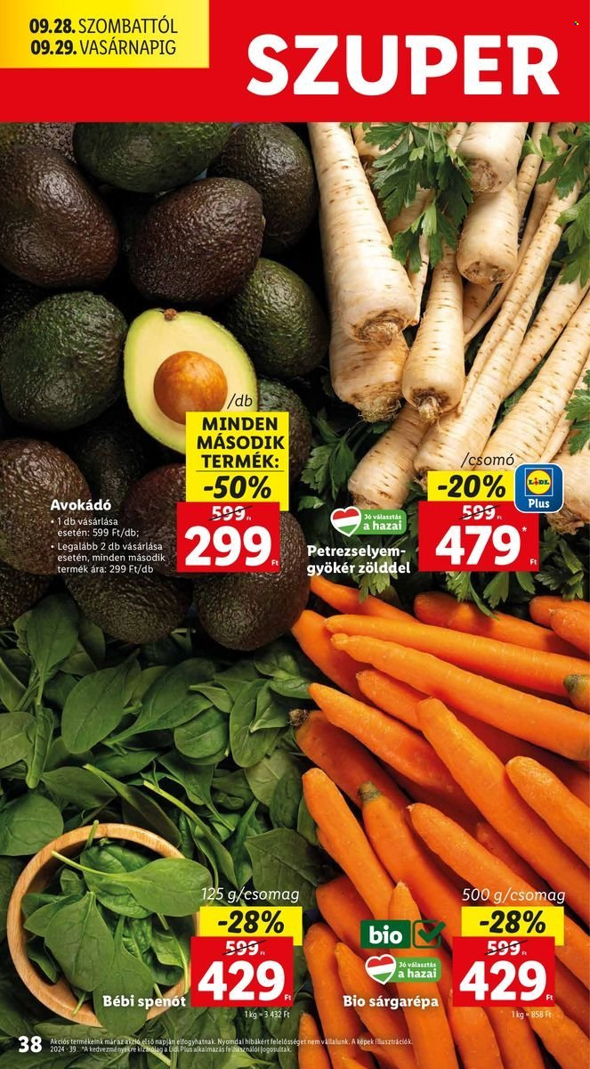 Lidl akciós újságok - 2024.09.26 - 2024.10.02. Oldal 38