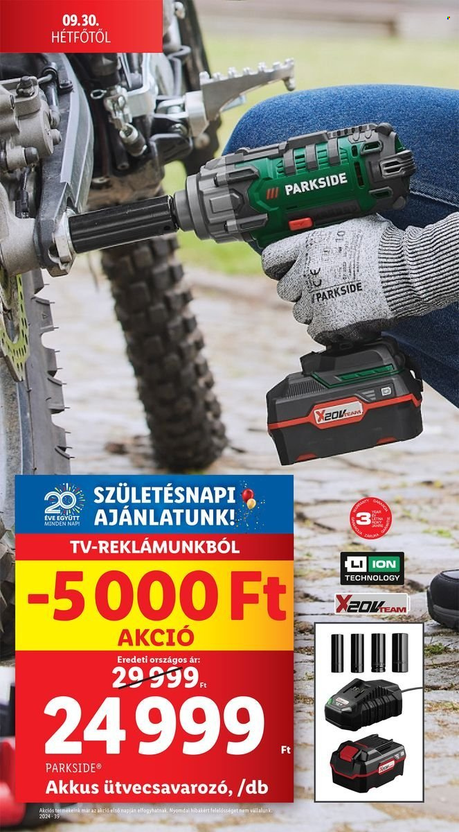 Lidl akciós újságok - 2024.09.26 - 2024.10.02. Oldal 42