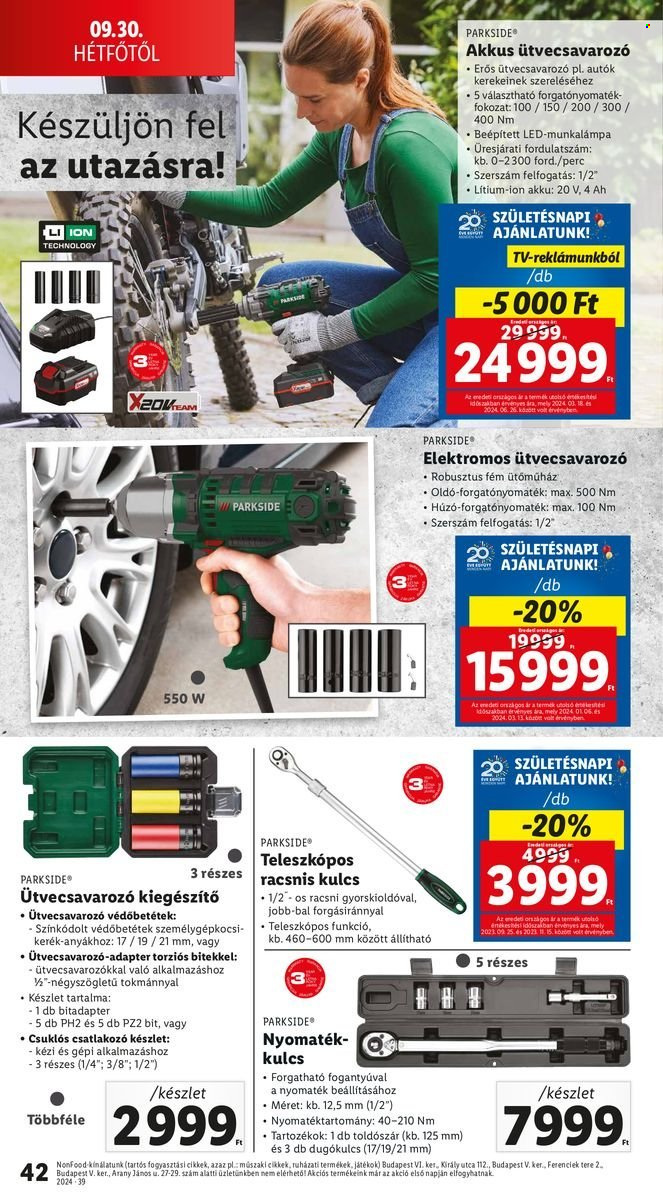 Lidl akciós újságok - 2024.09.26 - 2024.10.02. Oldal 44