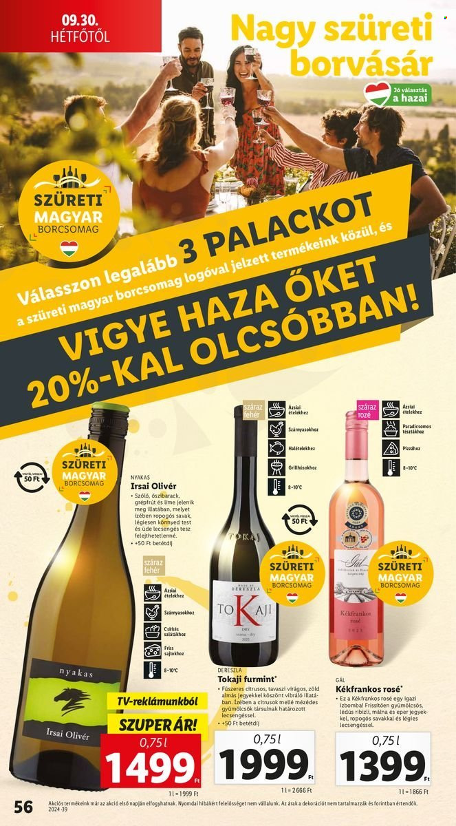 Lidl akciós újságok - 2024.09.26 - 2024.10.02. Oldal 58
