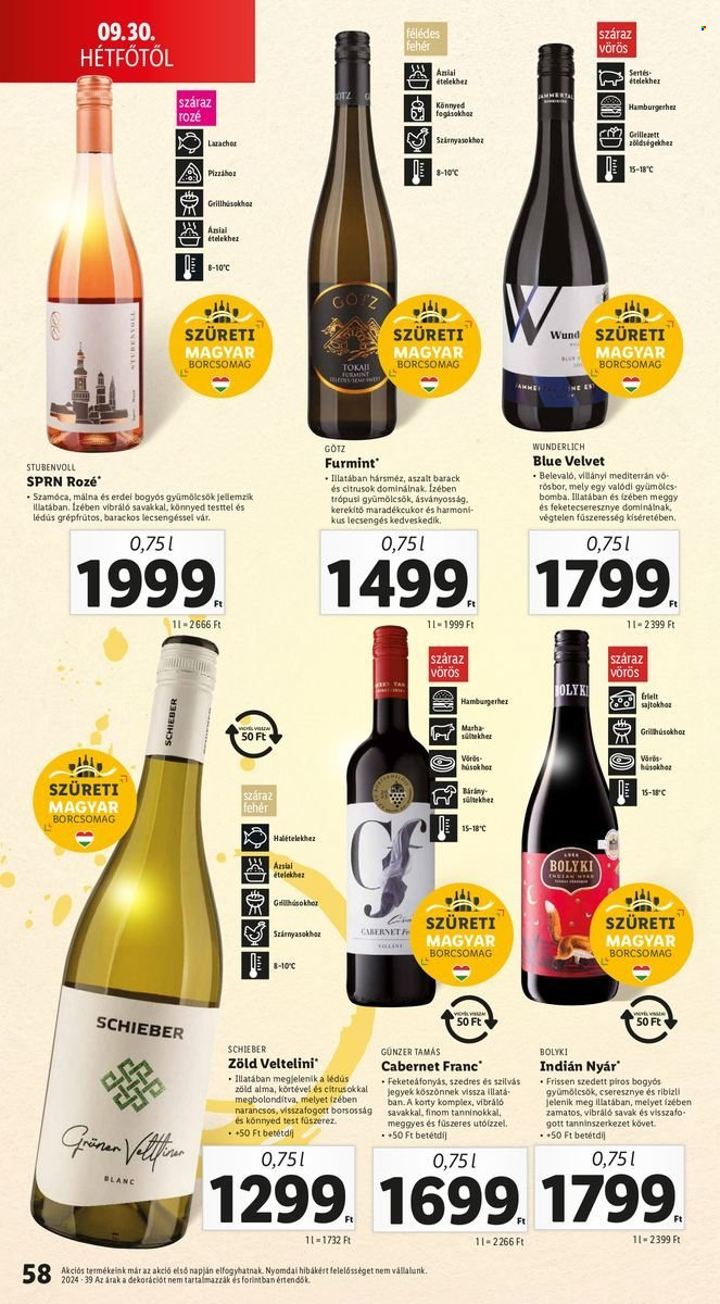 Lidl akciós újságok - 2024.09.26 - 2024.10.02. Oldal 60