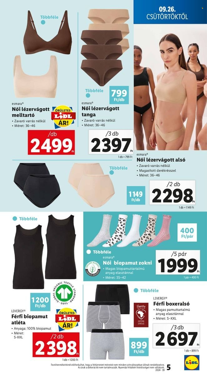 Lidl akciós újságok - 2024.09.26 - 2024.10.02. Oldal 5