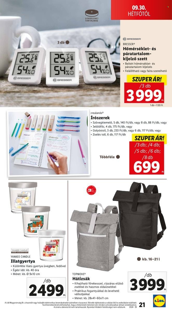 Lidl akciós újságok - 2024.09.26 - 2024.10.02. Oldal 21