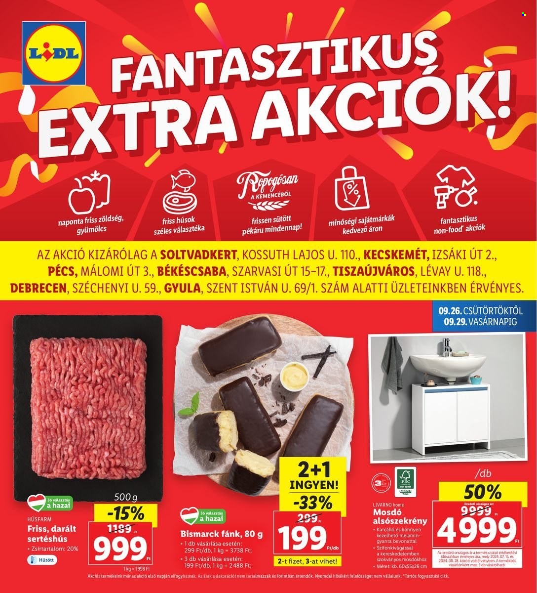 Lidl akciós újságok - 2024.09.26 - 2024.09.29. Oldal 1