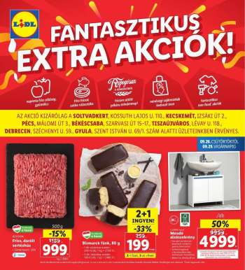 Újság Lidl - 2024.09.26 - 2024.09.29.
