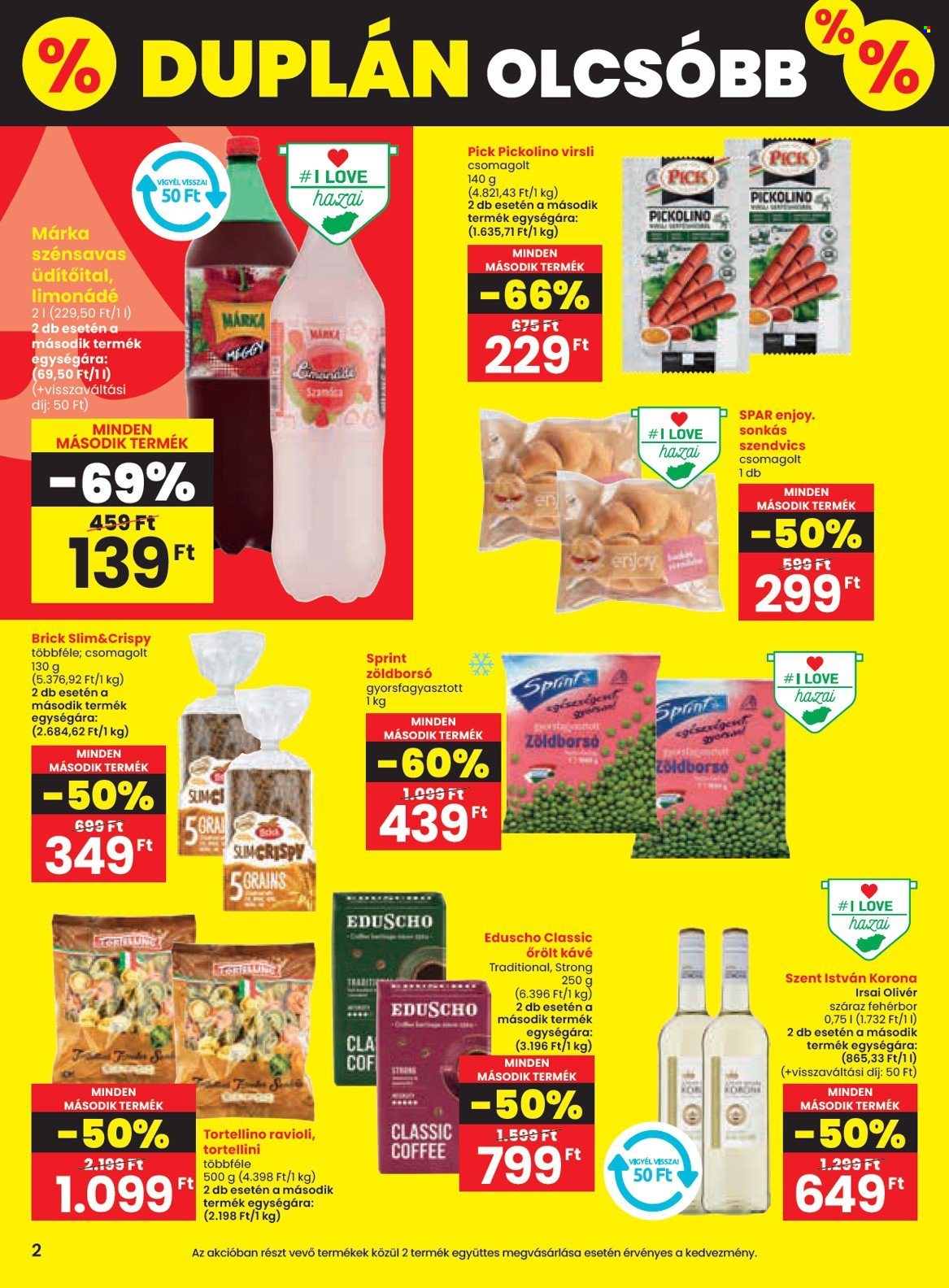 SPAR akciós újságok - 2024.10.03 - 2024.10.09. Oldal 2