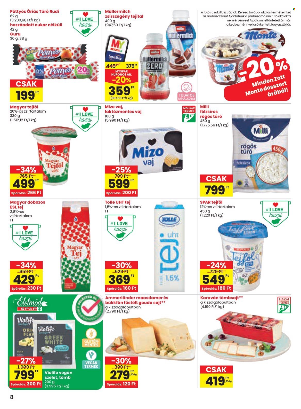 SPAR akciós újságok - 2024.10.03 - 2024.10.09. Oldal 8