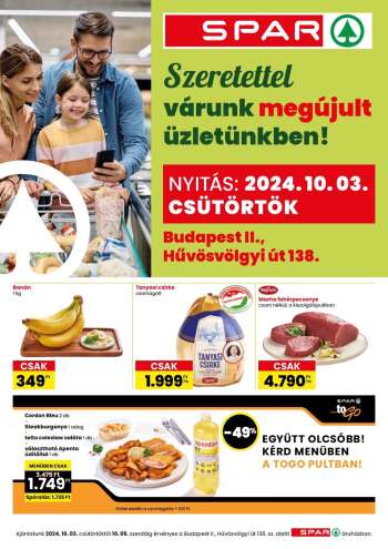 Újság SPAR - 2024.09.29 - 2024.09.29.