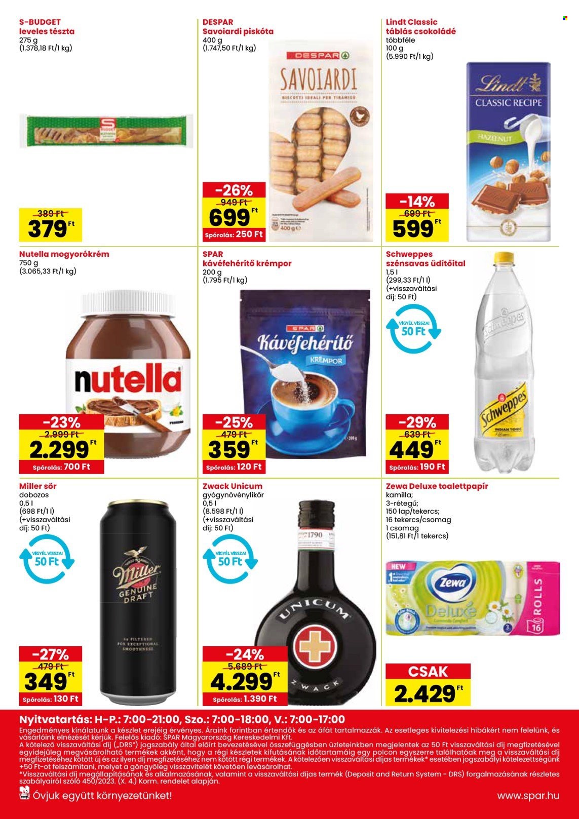 SPAR akciós újságok - 2024.09.29 - 2024.09.29. Oldal 4