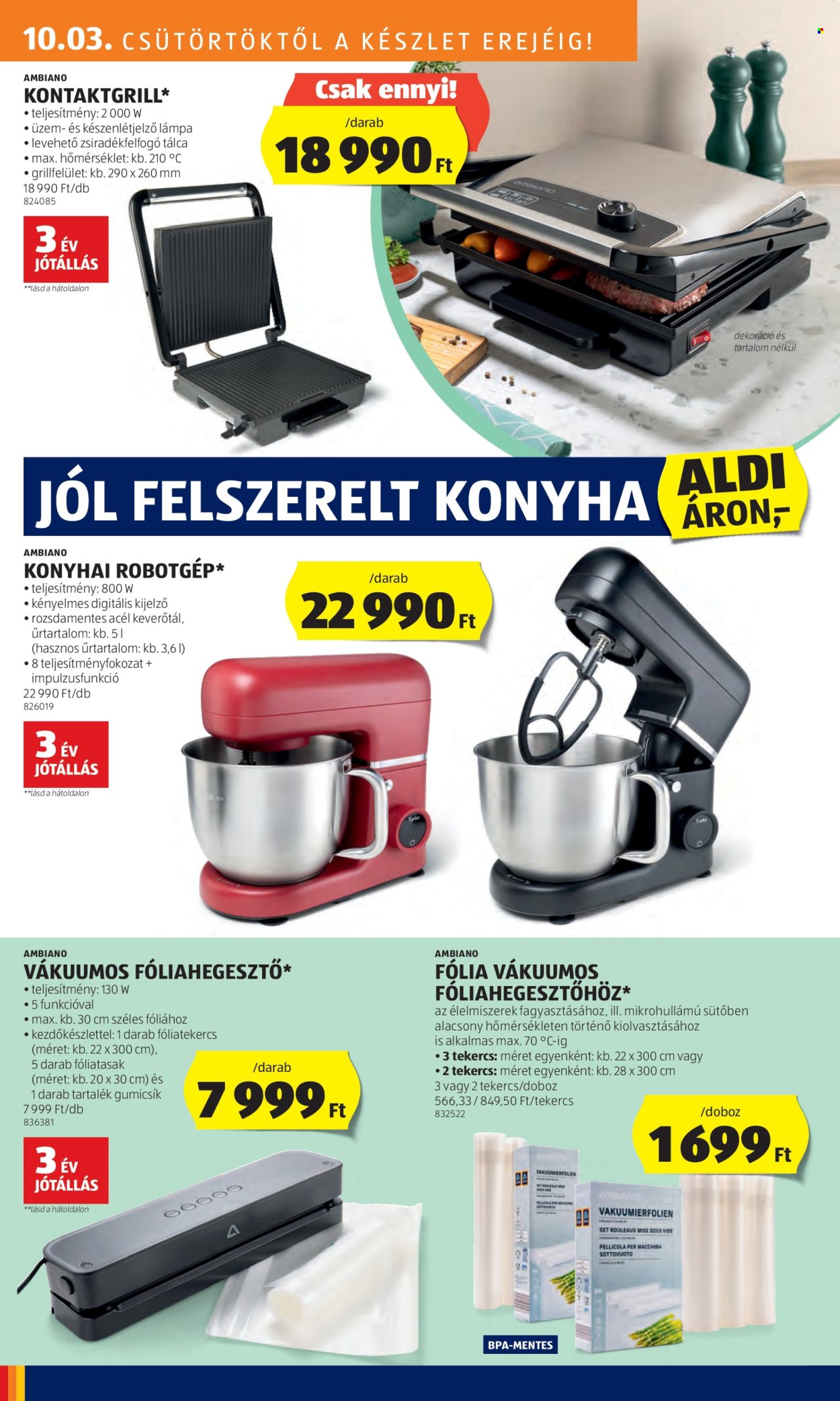 Aldi akciós újságok - 2024.10.03 - 2024.10.09. Oldal 18