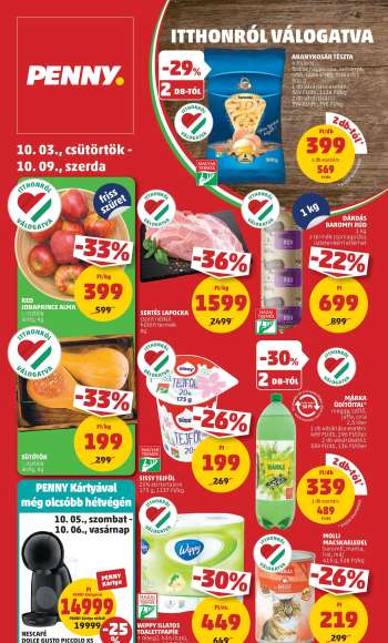 Újság Penny Market - 2024.10.03 - 2024.10.09.