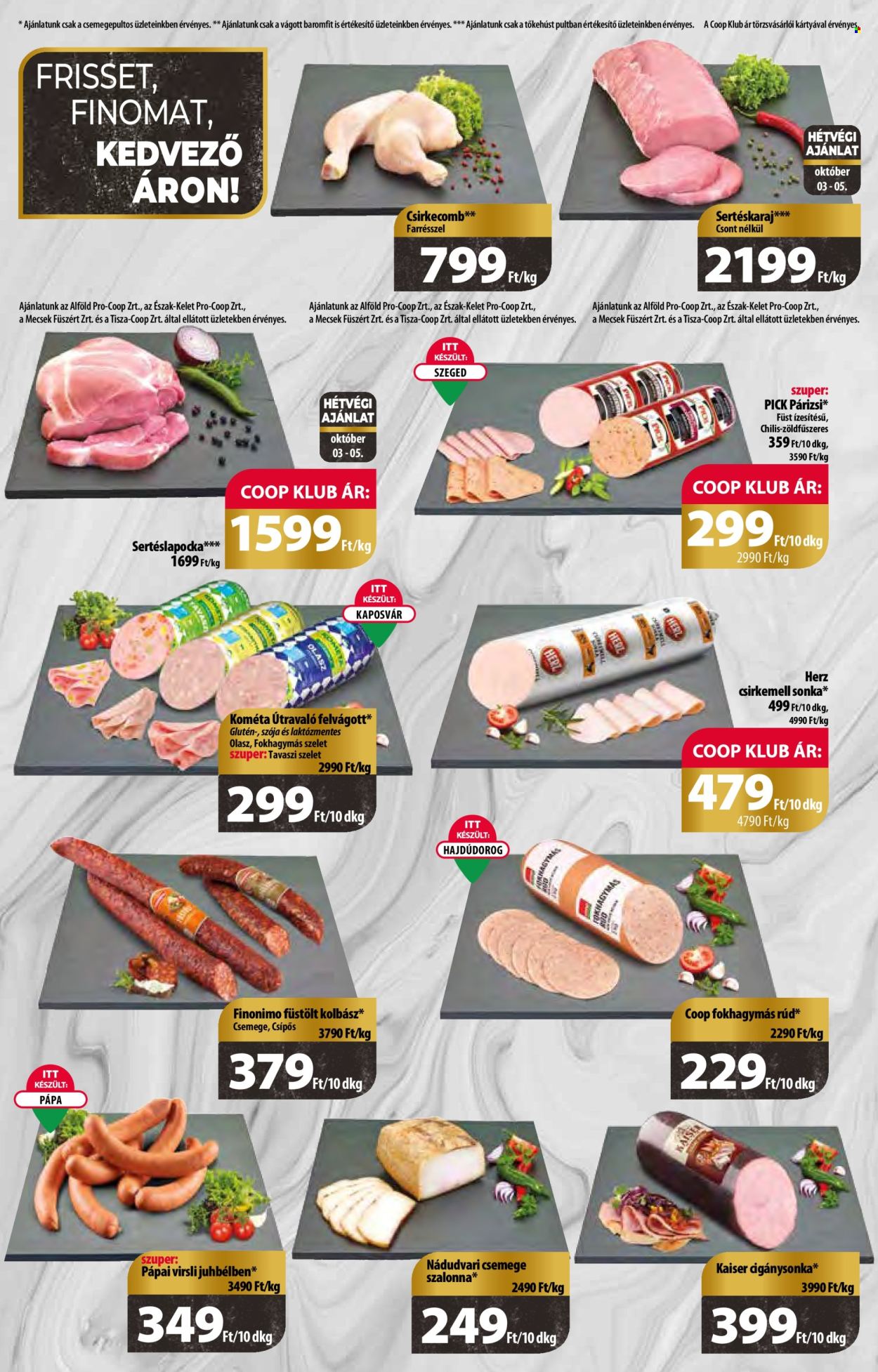 Coop akciós újságok - 2024.10.03 - 2024.10.09. Oldal 2