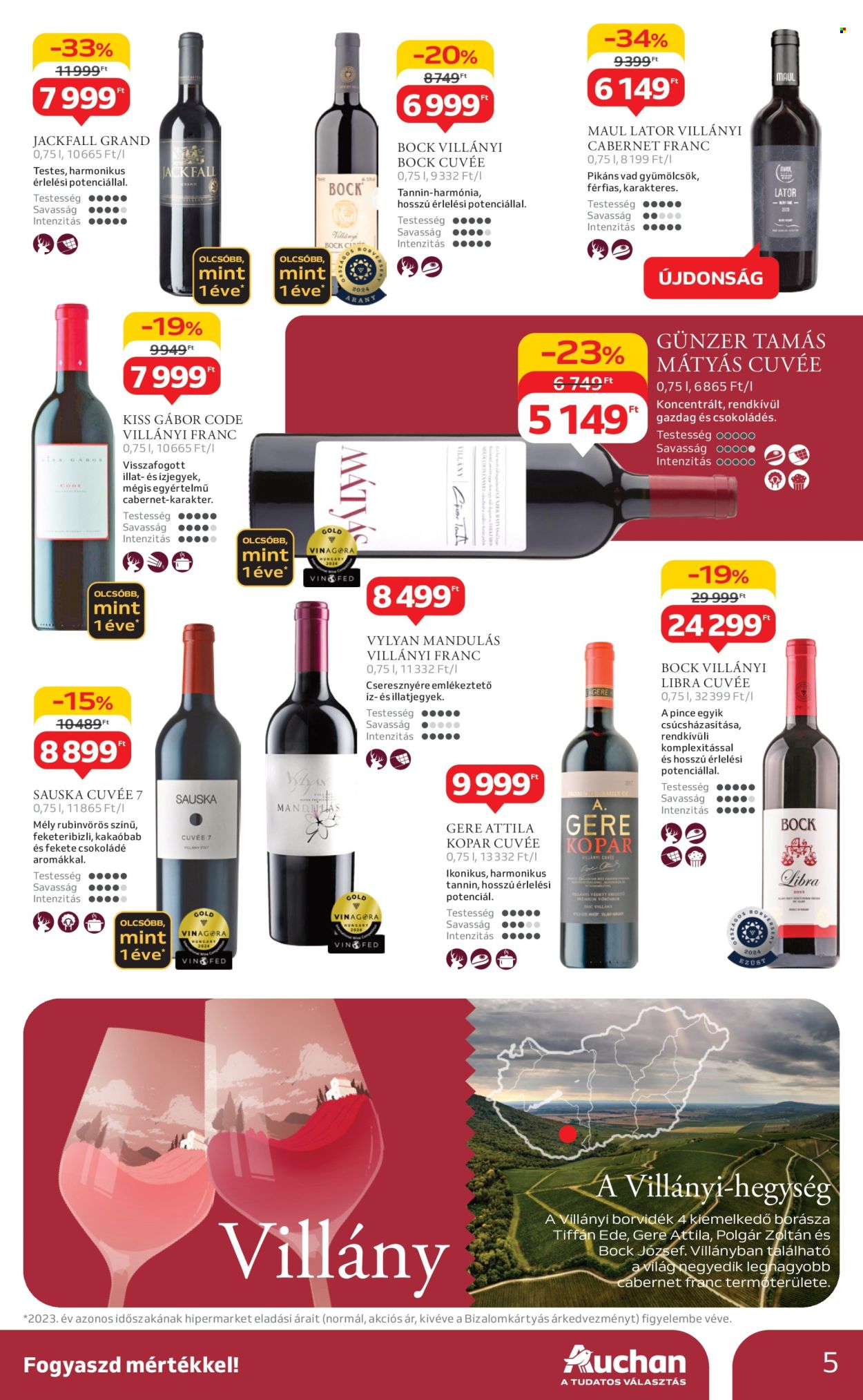 Auchan akciós újságok - 2024.10.03 - 2024.10.22. Oldal 5
