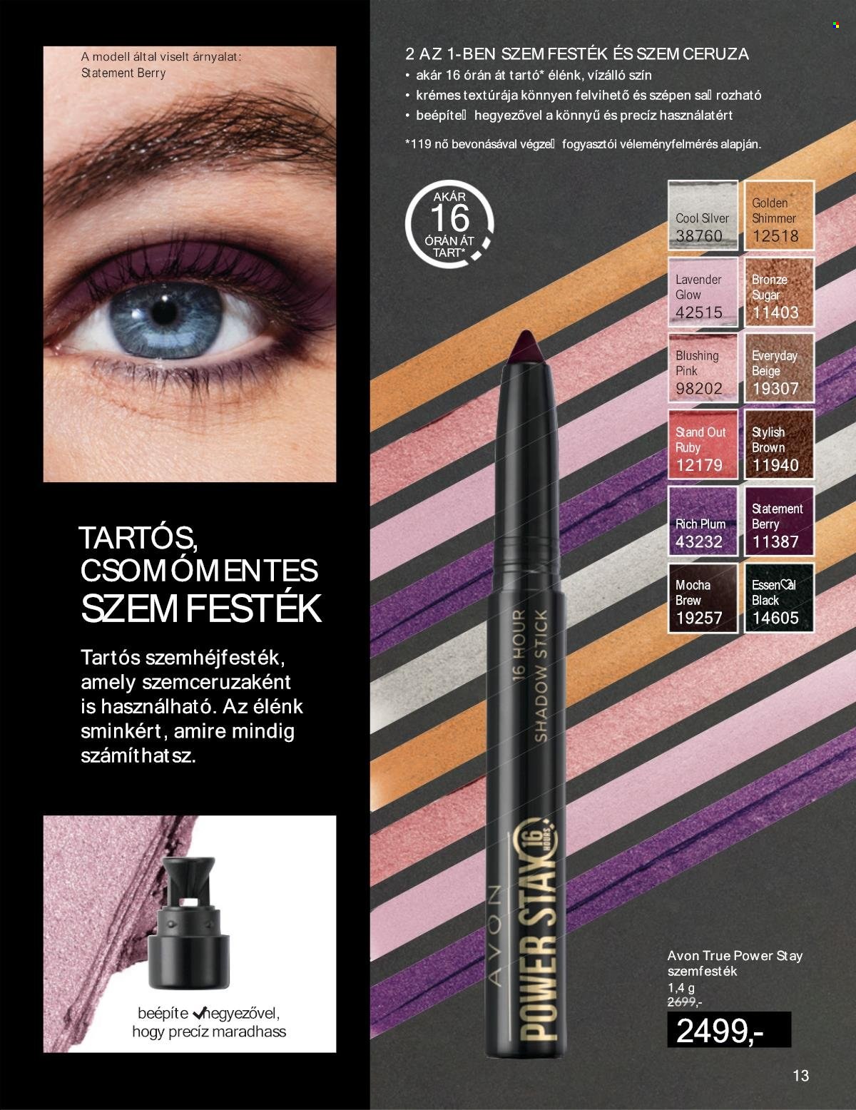 Avon akciós újságok - 2024.10.01 - 2024.10.31. Oldal 13