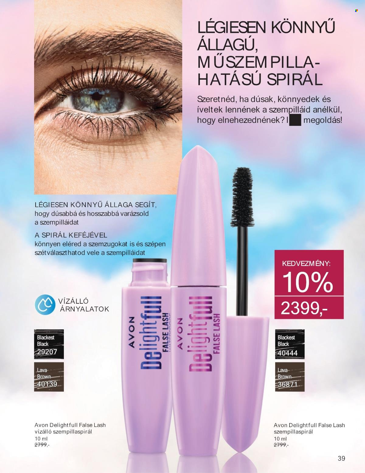 Avon akciós újságok - 2024.10.01 - 2024.10.31. Oldal 39