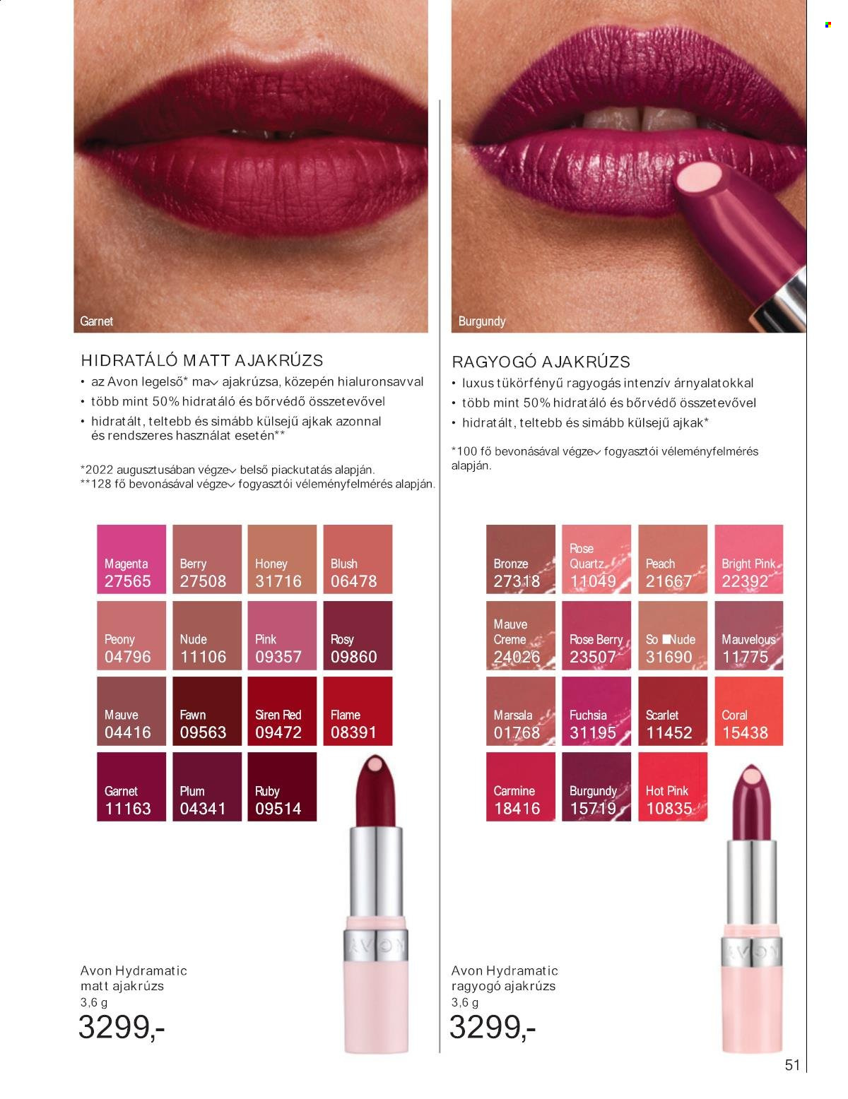 Avon akciós újságok - 2024.10.01 - 2024.10.31. Oldal 51