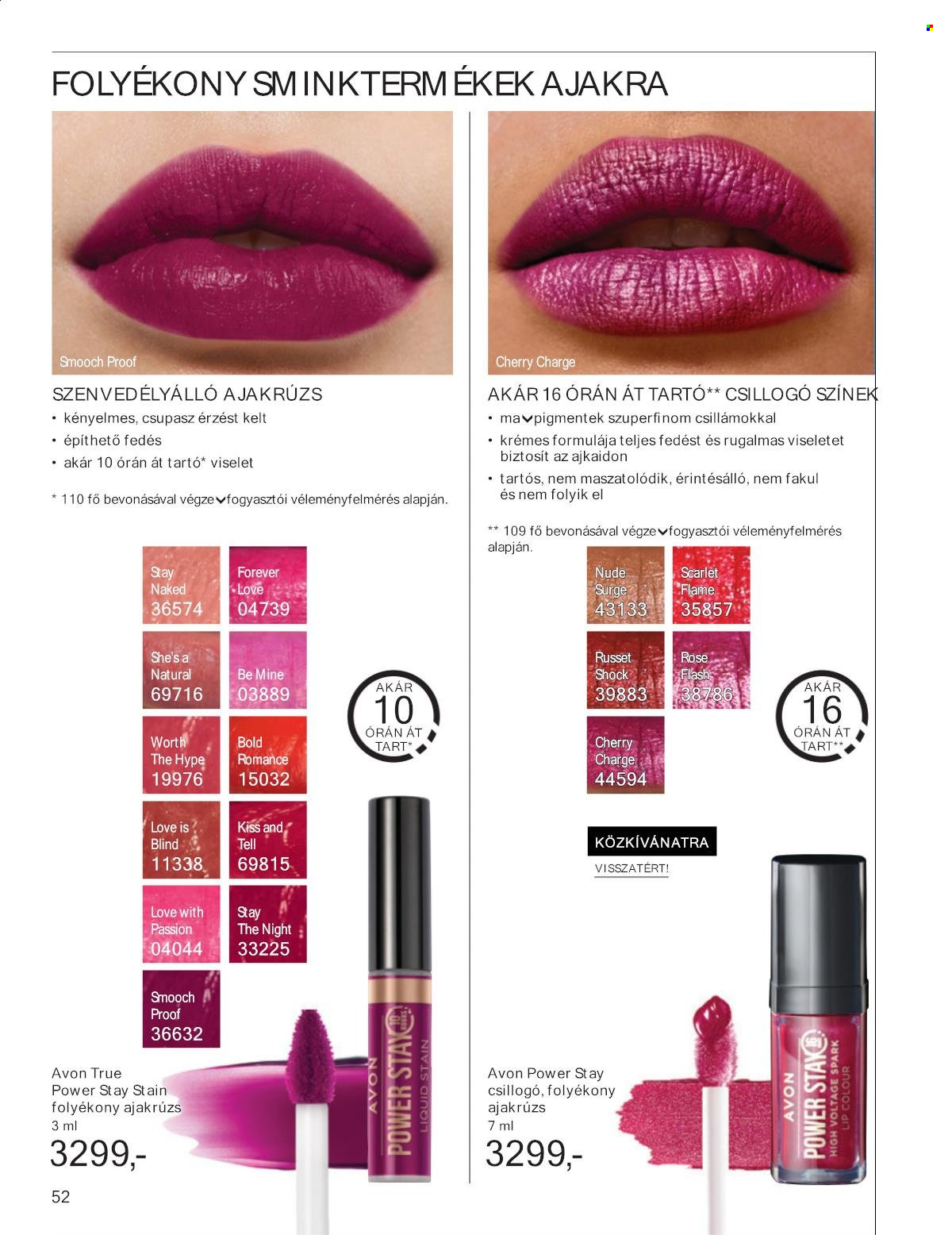 Avon akciós újságok - 2024.10.01 - 2024.10.31. Oldal 52