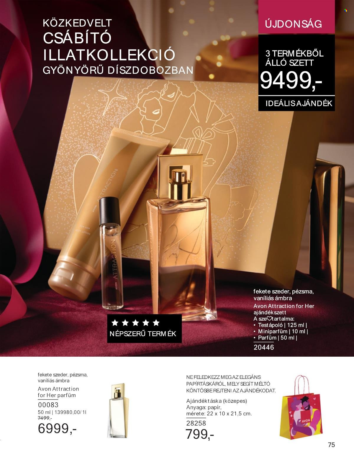 Avon akciós újságok - 2024.10.01 - 2024.10.31. Oldal 75
