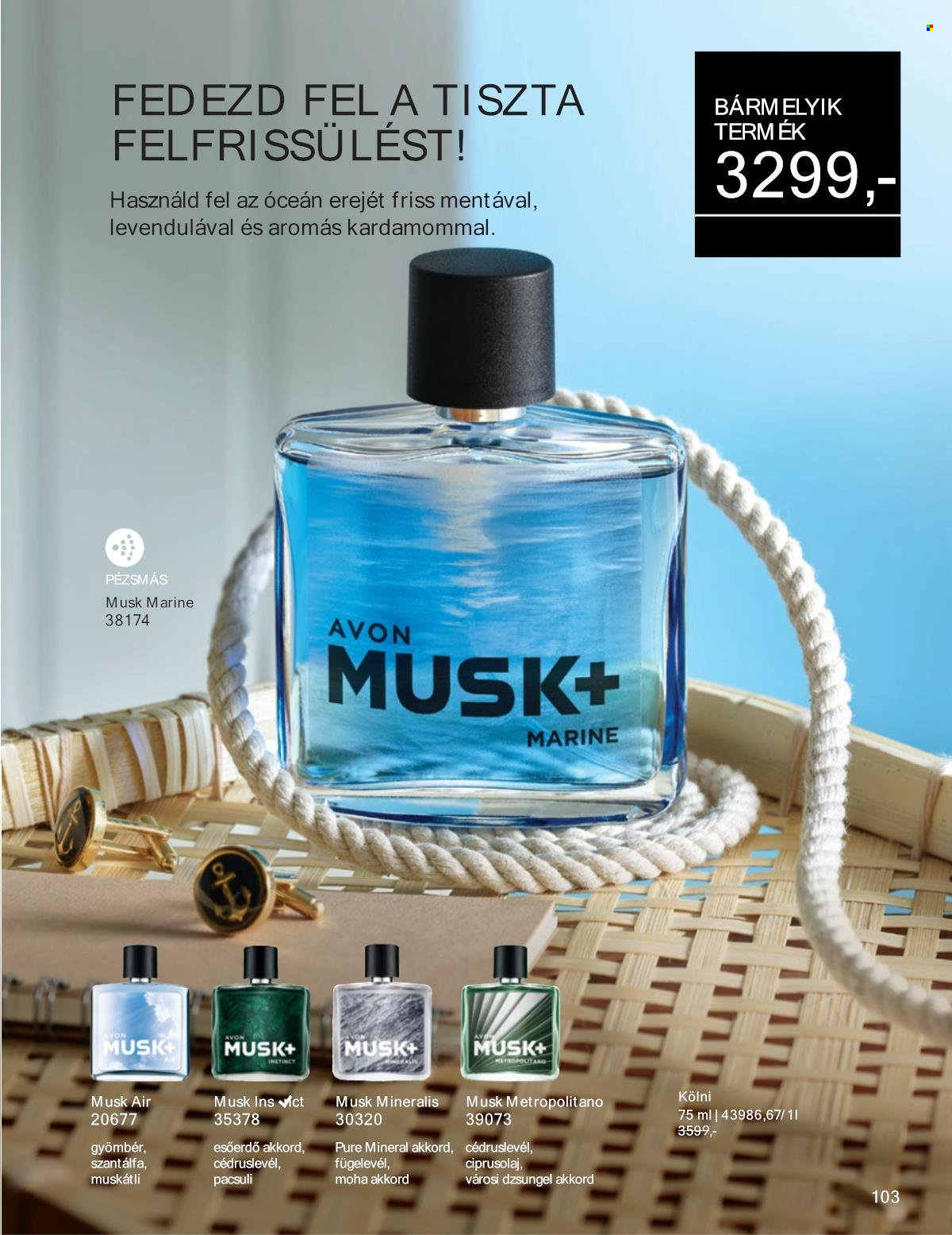 Avon akciós újságok - 2024.10.01 - 2024.10.31. Oldal 103
