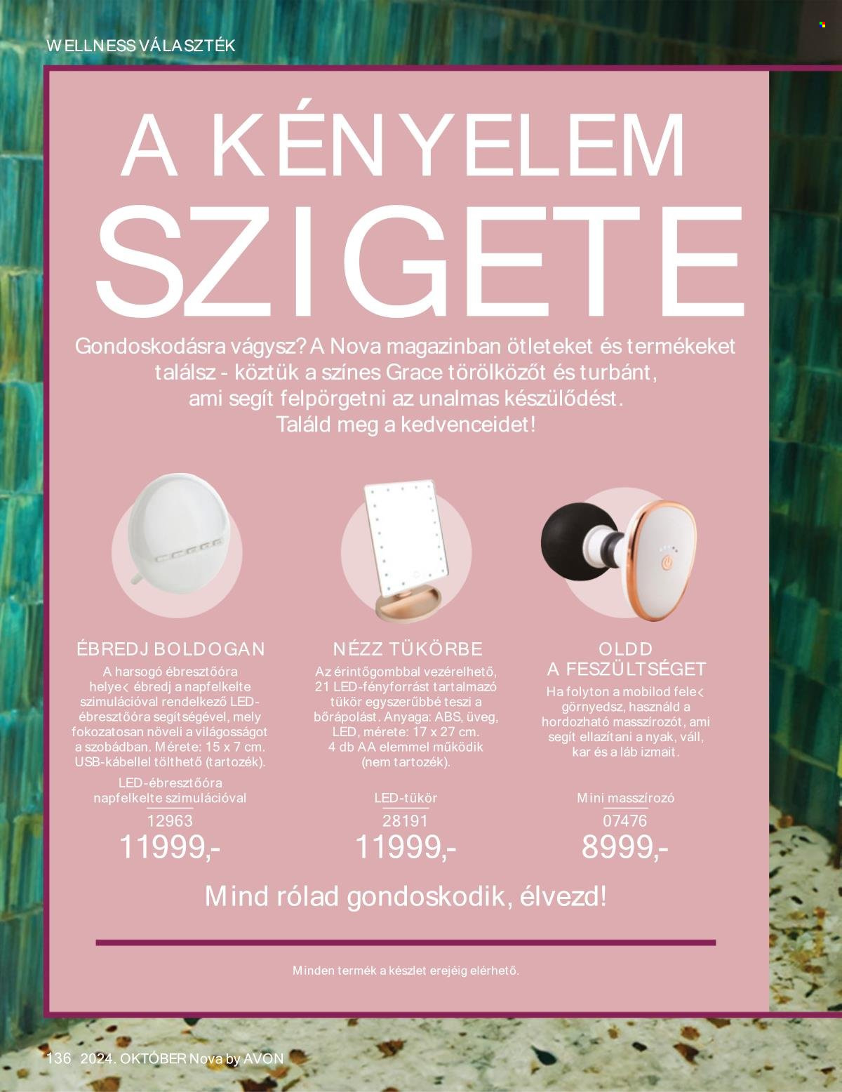 Avon akciós újságok - 2024.10.01 - 2024.10.31. Oldal 136
