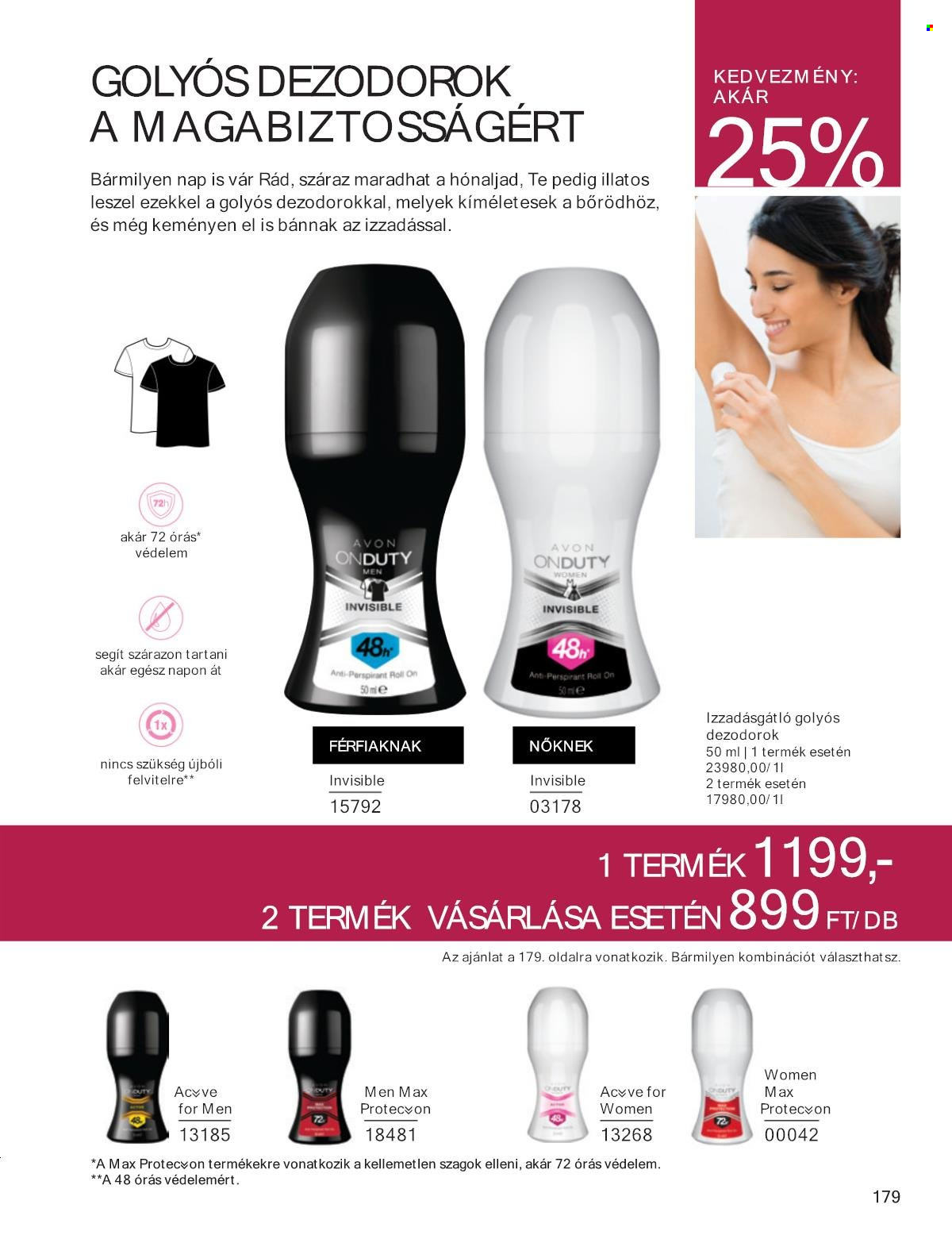 Avon akciós újságok - 2024.10.01 - 2024.10.31. Oldal 179