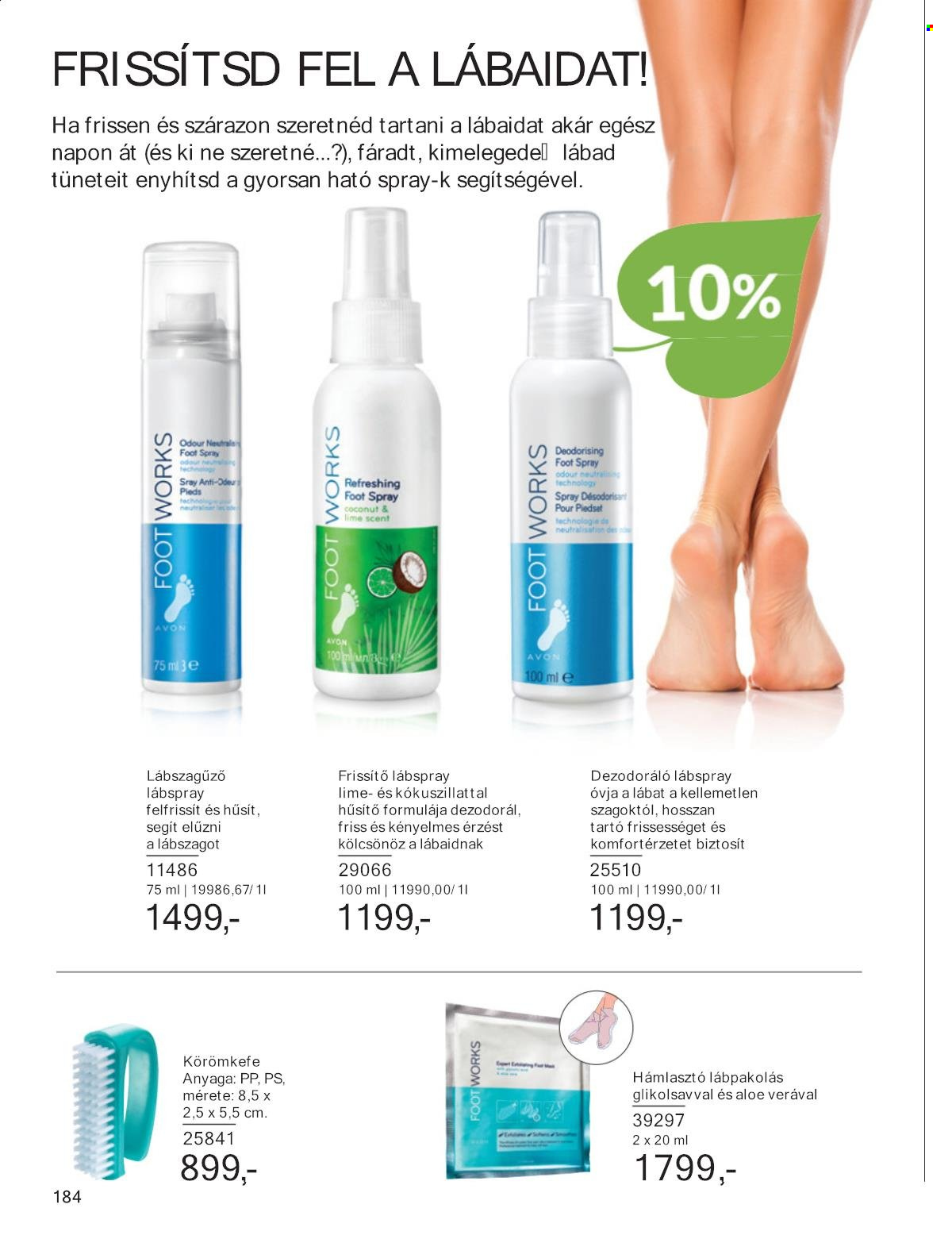 Avon akciós újságok - 2024.10.01 - 2024.10.31. Oldal 184