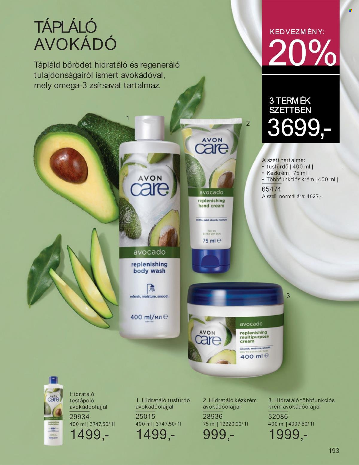 Avon akciós újságok - 2024.10.01 - 2024.10.31. Oldal 193