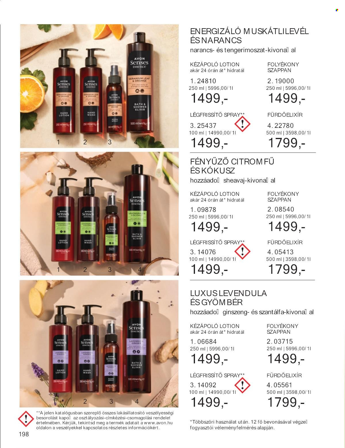Avon akciós újságok - 2024.10.01 - 2024.10.31. Oldal 198