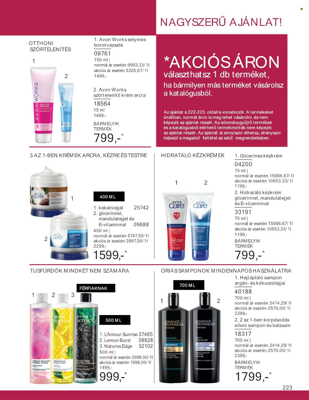 Avon akciós újságok - 2024.10.01 - 2024.10.31. Oldal 223