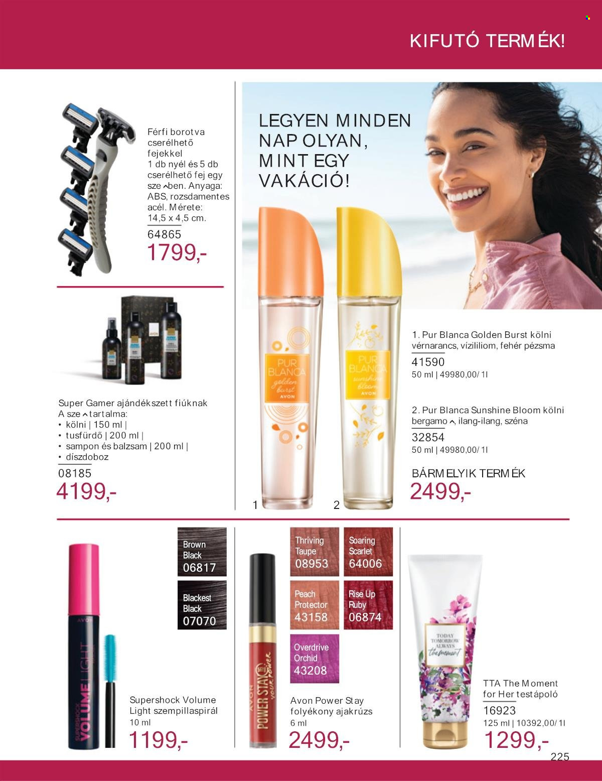 Avon akciós újságok - 2024.10.01 - 2024.10.31. Oldal 225