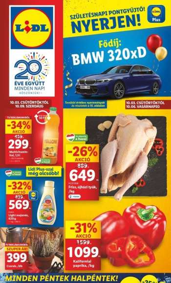 Újság Lidl - 2024.10.03 - 2024.10.09.