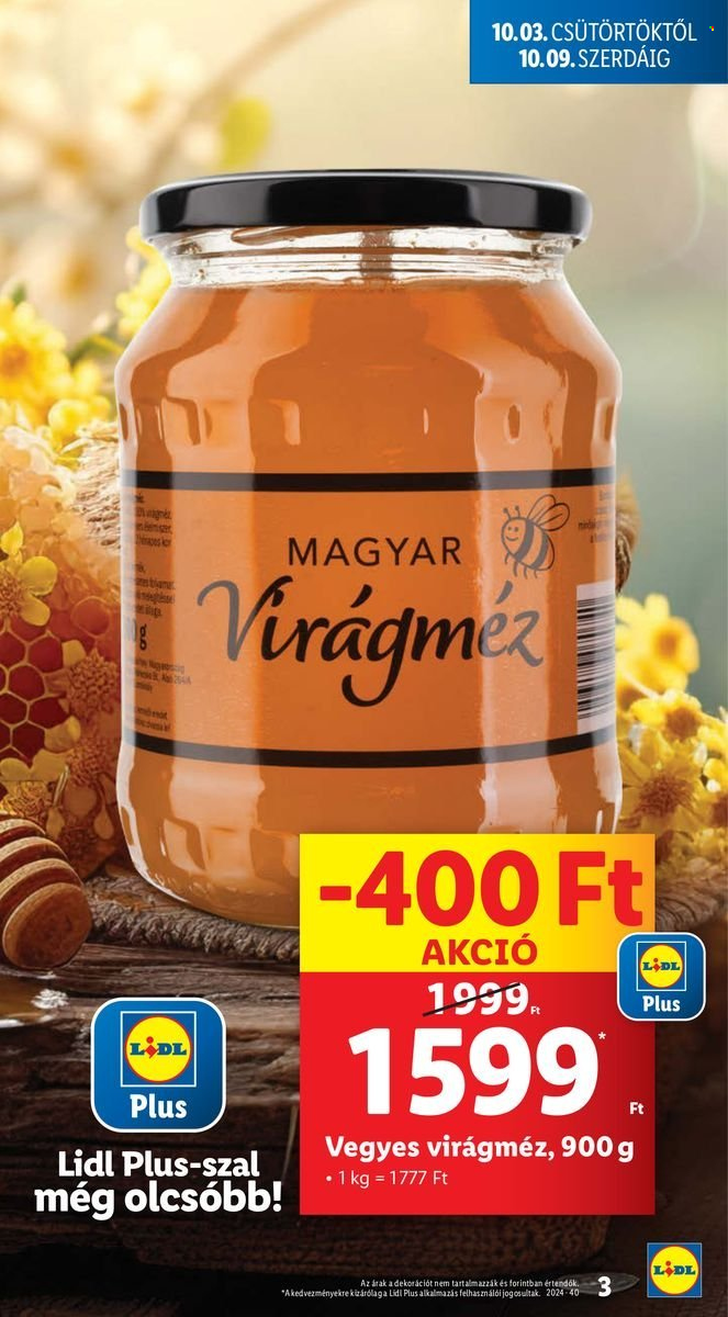 Lidl akciós újságok - 2024.10.03 - 2024.10.09. Oldal 3