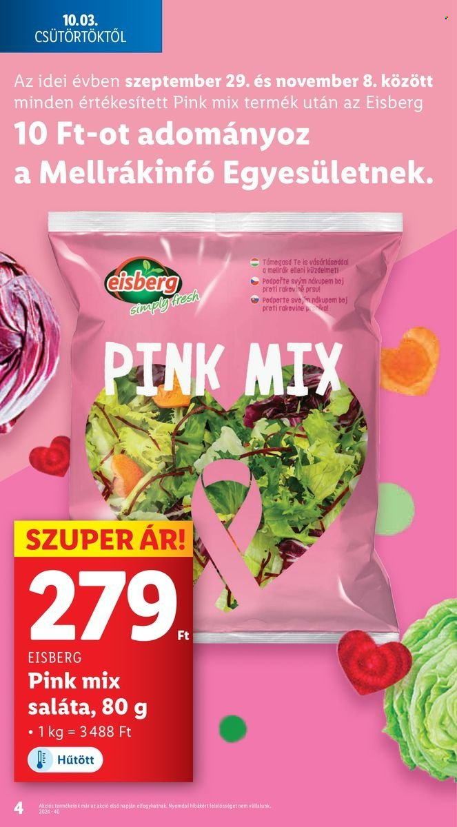 Lidl akciós újságok - 2024.10.03 - 2024.10.09. Oldal 4