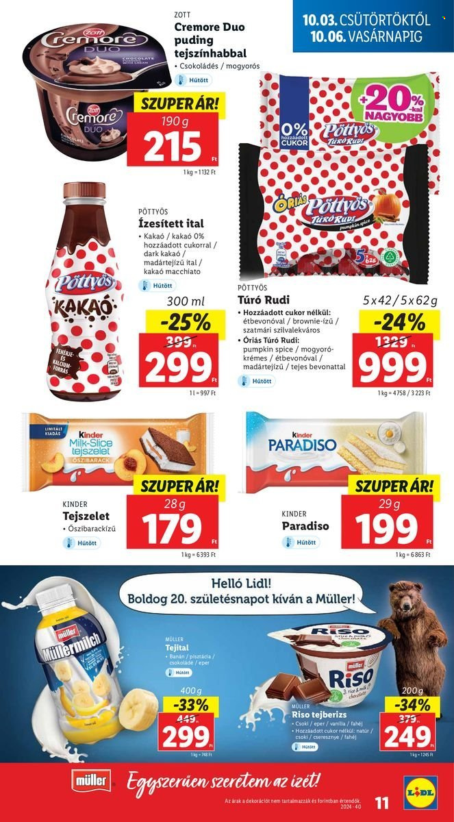 Lidl akciós újságok - 2024.10.03 - 2024.10.09. Oldal 11
