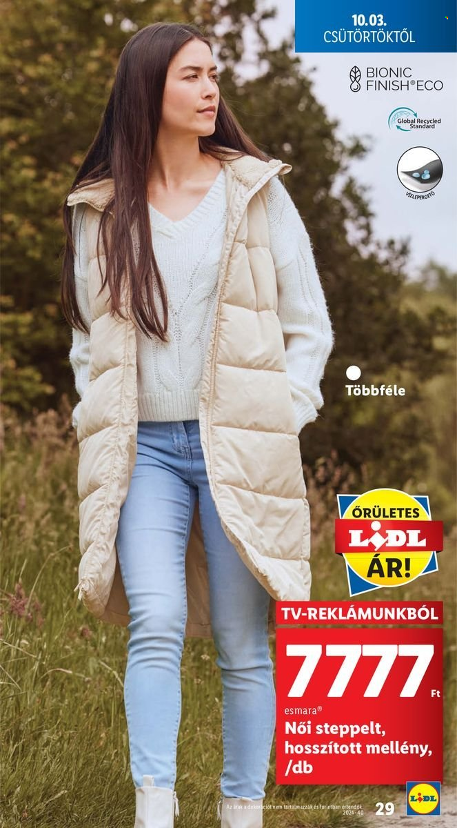 Lidl akciós újságok - 2024.10.03 - 2024.10.09. Oldal 29