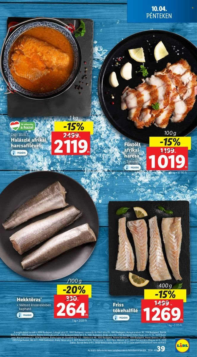 Lidl akciós újságok - 2024.10.03 - 2024.10.09. Oldal 39