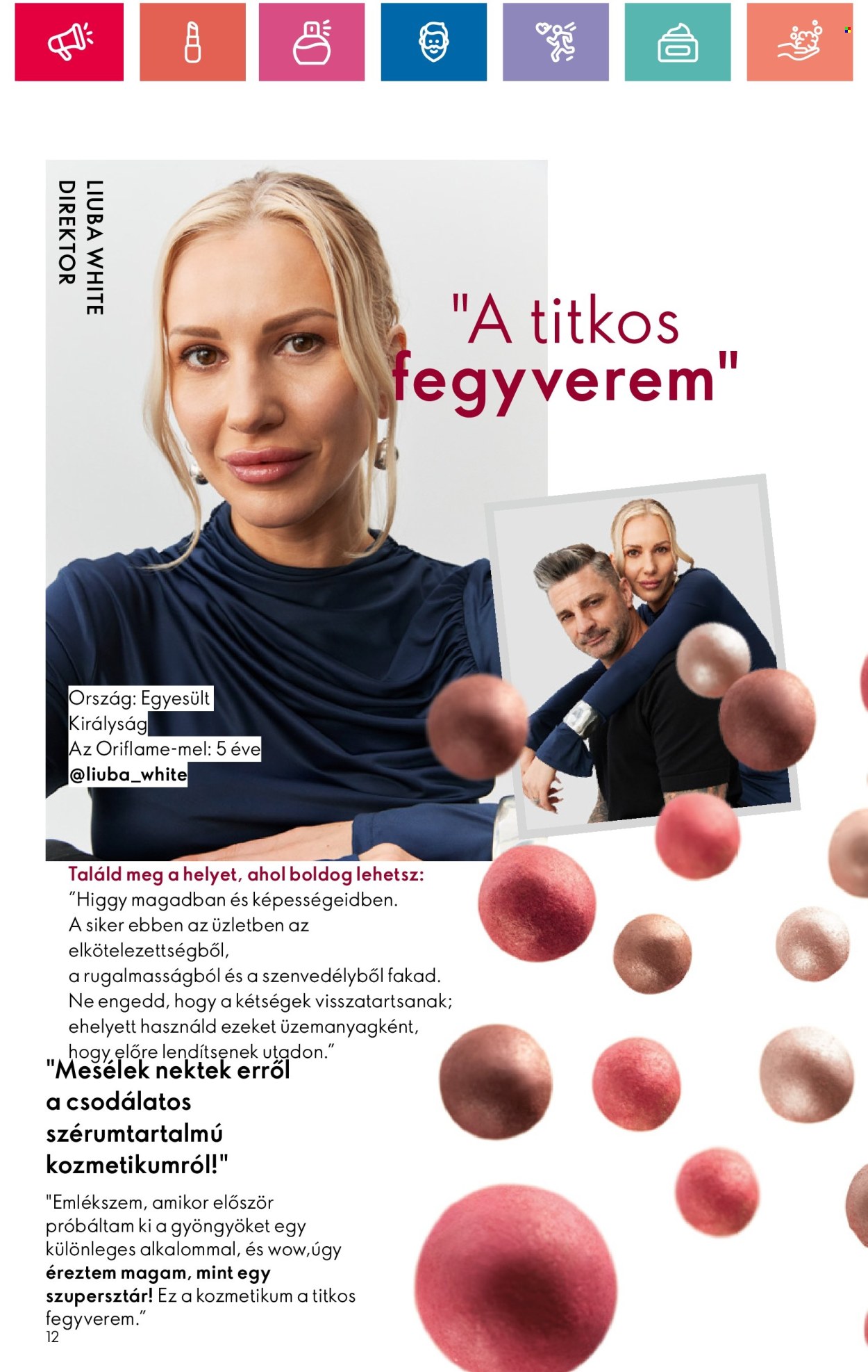 Oriflame akciós újságok - 2024.10.01 - 2024.10.19. Oldal 12