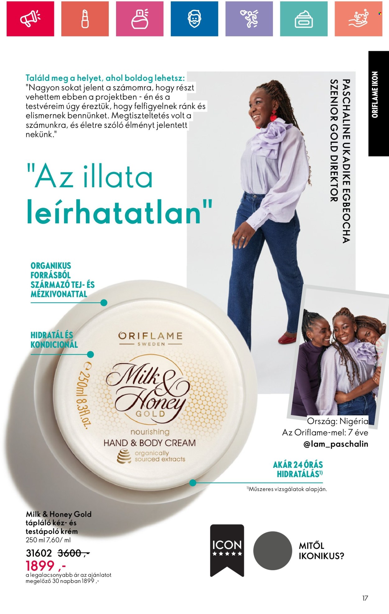 Oriflame akciós újságok - 2024.10.01 - 2024.10.19. Oldal 17