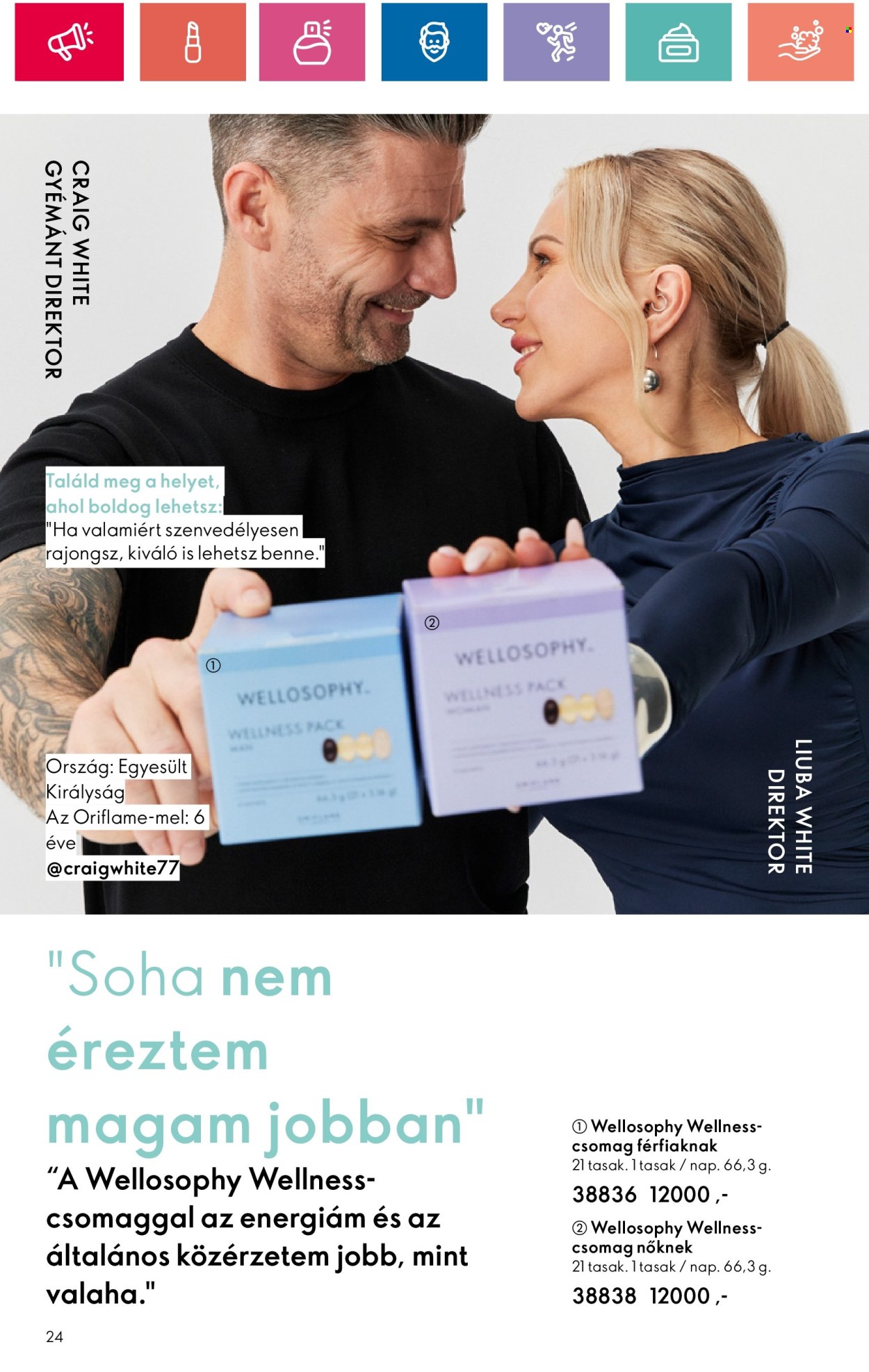Oriflame akciós újságok - 2024.10.01 - 2024.10.19. Oldal 24