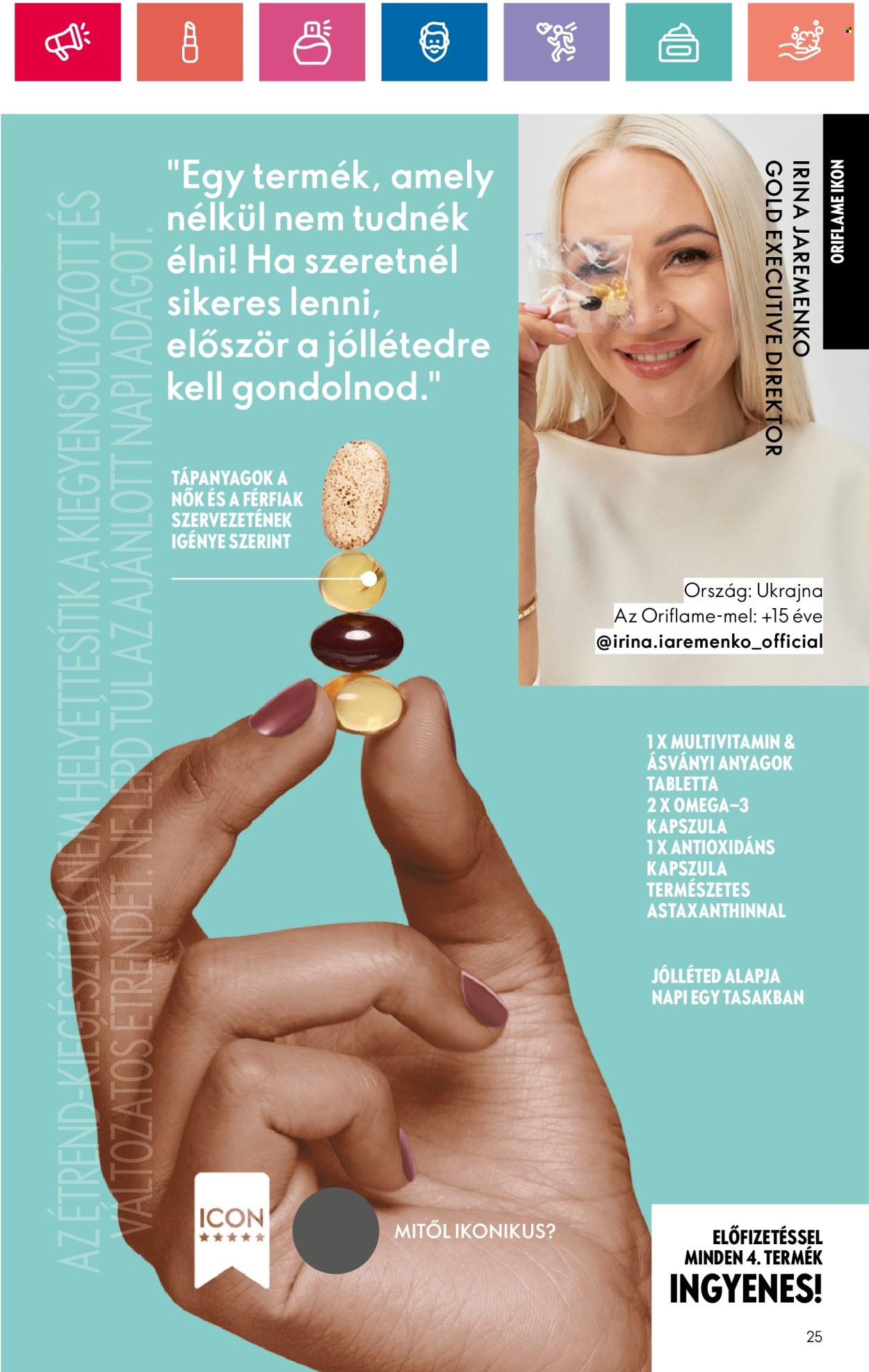 Oriflame akciós újságok - 2024.10.01 - 2024.10.19. Oldal 25