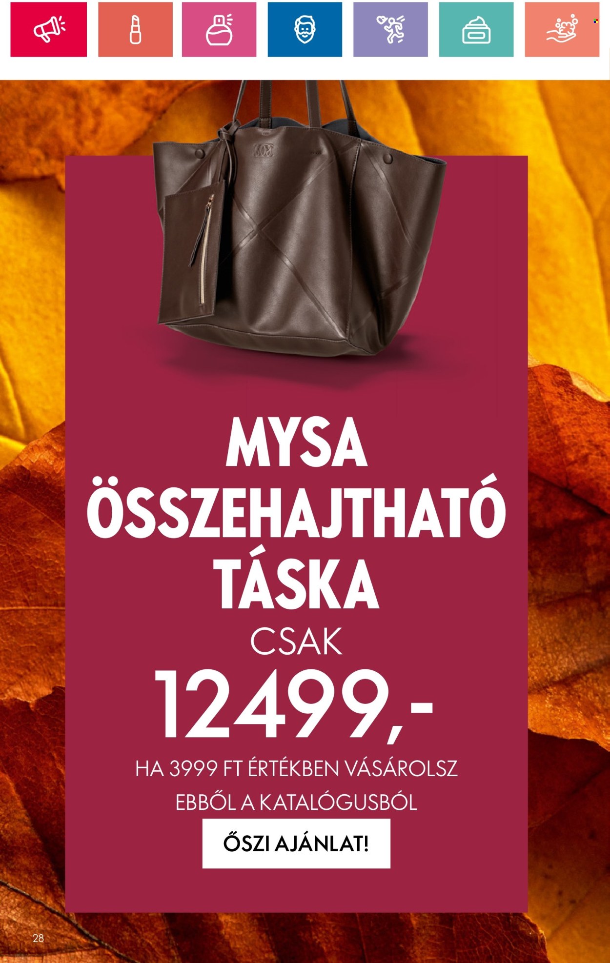 Oriflame akciós újságok - 2024.10.01 - 2024.10.19. Oldal 28